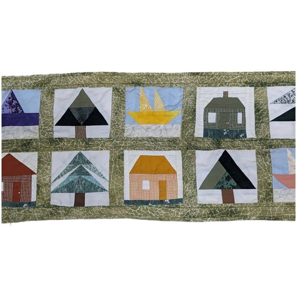 Rustic Tree Table Runner 50" x 10" - Picture 3 of 8
